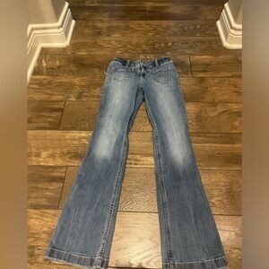 Abercrombie Kids low rise boot jeans